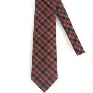 Tango By Max Raab Men's Cotton Plaid Tie